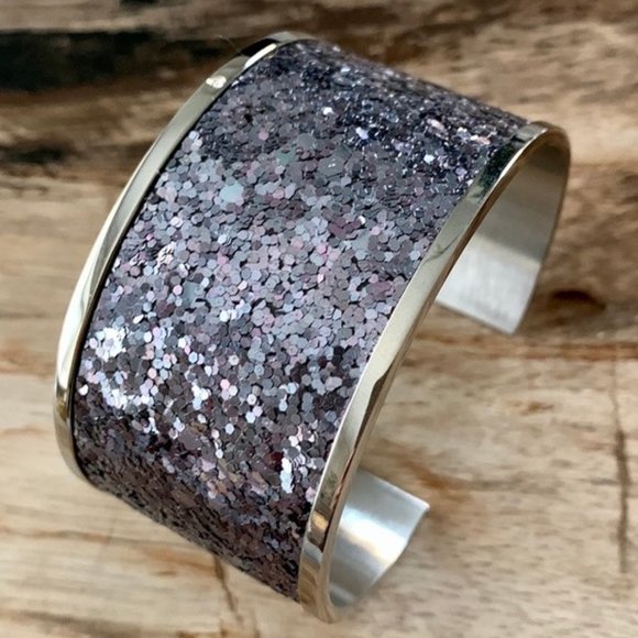 Dyrberg/Kern Coarsini Sequin stainless steel cuff bracelet - Picture 1 of 4